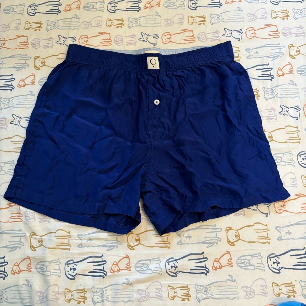 The Sleep Code washable silk boxers